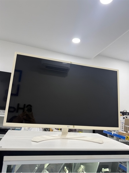 Màn hình LG 32MP58HQ - 32 inch - 60Hz - FHD - Màu trắng - Ngoại hình 97% - Màn hồng , chết pixel , vỏ ố vàng - Kèm nguồn , hdmi