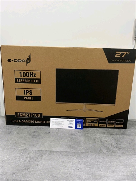 Màn hình máy tính E-Dra EGM27F100 - 1920x1080 - 100Hz - Màu đen - Ngoại hình 97% - mất 1 ốc - Fullbox 2