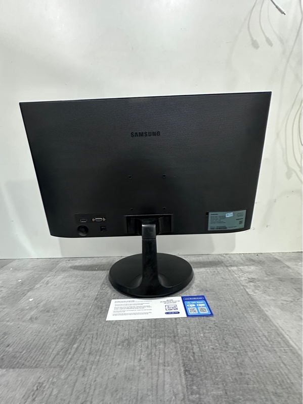 Màn hình máy tính Samsung LS22F350FHEXXV 21.5 inch/FHD/PLS/60Hz/5ms - Màu đen - Ngoại hình 97% - Kèm nguồn