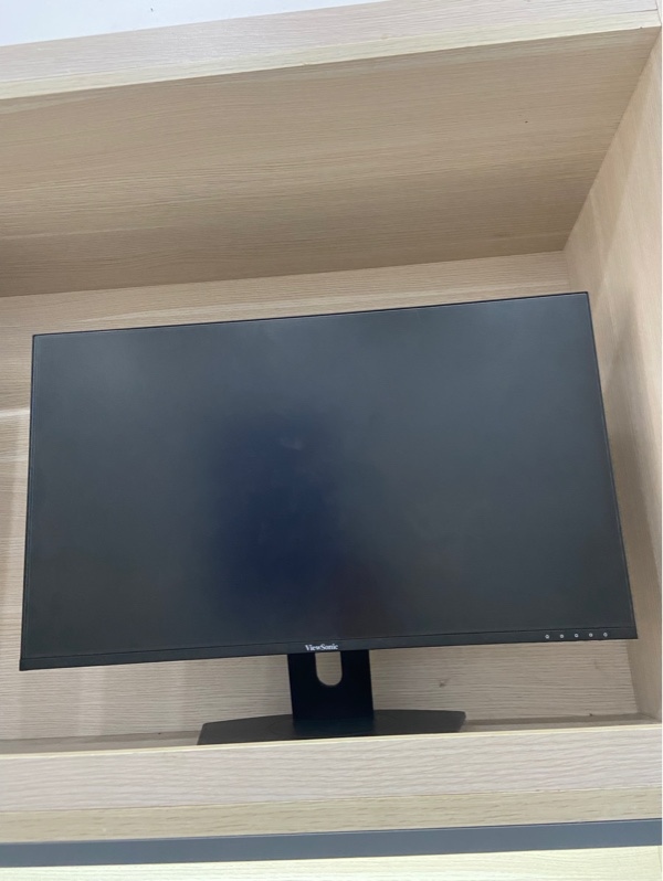 Màn hình máy tính ViewSonic VX2480 - 2K, 60Hz - Màu đen - Ngoại hình: 97% - Ám xanh viền nhẹ, xước - Kèm chân đế + HDMI + nguồn