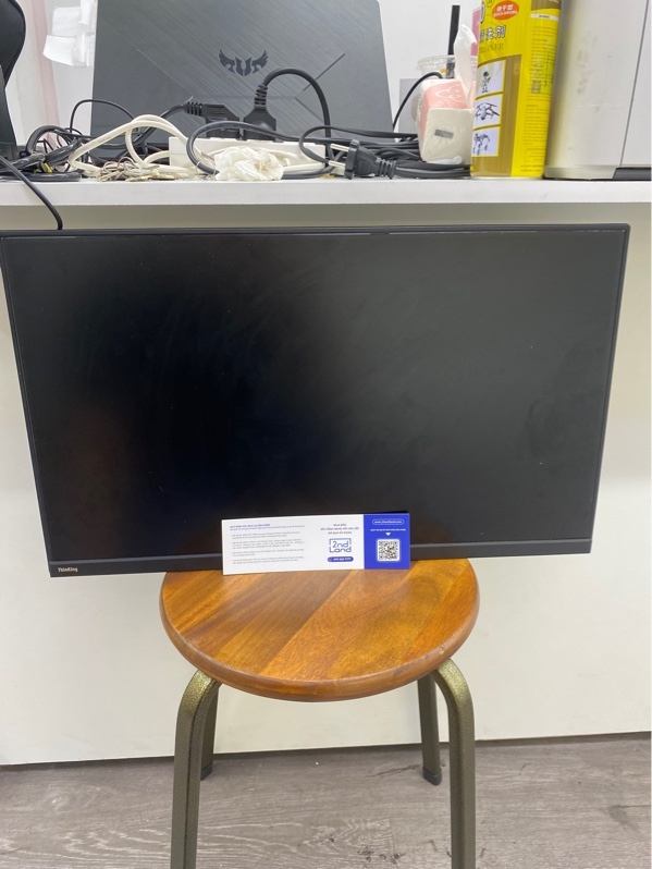 Màn hình máy tính VSP - model IP2403SB - Fullhd/100hz/ips - Màu đen - Màn ám vàng nhẹ, 1 đốm phản quang, hư chốt gắn chân - Kèm dây nguồn