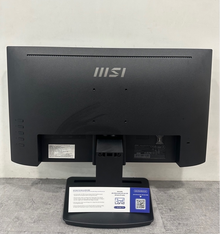 Màn hình MSI Pro MP223 E2 (3PB9) 21.45 inches, FHD, 100hz - Màu đen - Ngoại hình 97.5% - Fullbox