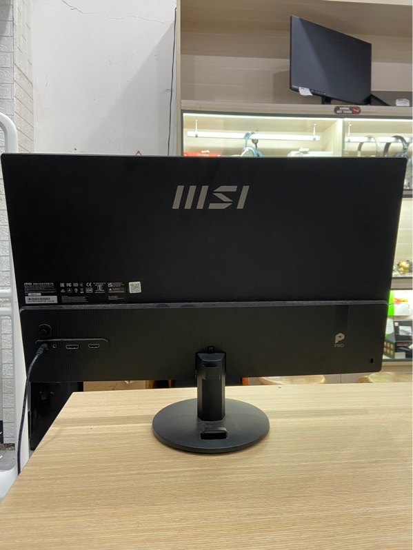 Màn hình MSI PRO MP242L - 24inch - 100hz - FHD - 2 cổng kết nối : HDMI/DP - Màu đen - Ngoại hình: 98% - FullBox