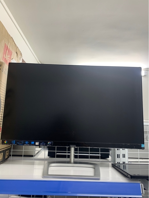 Màn hình Philips 276E9Q - 27" IPS - FHD - 75Hz - Màu đen - Ngoại hình: 98% - Ám hồng + tối góc, dính keo - Kèm nguồn