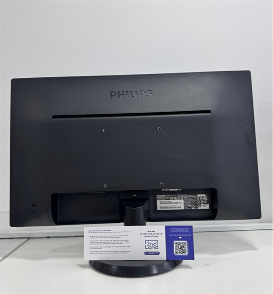 Màn hình Phillips 203V5LSB2/97 60Hz 20inch - Màu đen - Ngoại hình 97% - Màn ám hở sáng - Kèm dây nguồn + Dây VGA 1