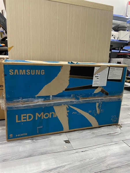 Màn hình Samsung LF27T370FWEXXV - 27 inch - Màu đen - Ngoại hình: 97% - Màn ám phản quang - FullBox