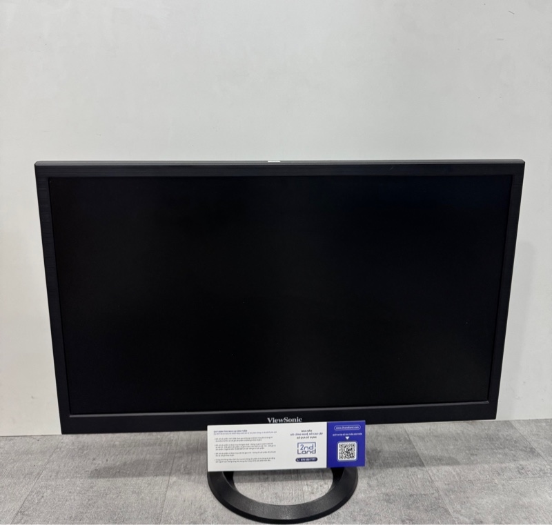 Màn hình ViewSonic VA2261-2 22inch - Fullhd/ips/75hz - Màu đen - Ngoại hình : 97% - Hở sáng, ám hồng viền - Kèm nguồn VGA