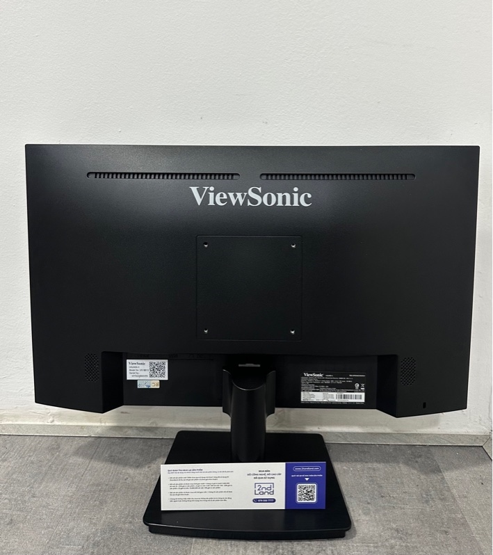 Màn hình ViewSonic VA2409-H 75Hz, FullHD, 24inch - Model: VS18810 - Màu đen - Ngoại hình 97% - Màn ám tối 2 góc dưới nhẹ - Fullbox