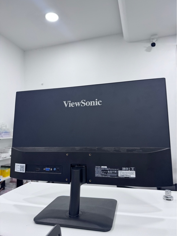 Màn hình ViewSonic VA2432-H - 23.8 Inch - Full HD - IPS 100Hz - Màu đen - Ngoại hình 97% - Màn tối góc, đế trầy - Kèm 1 dây nguồn, 1 HDMi