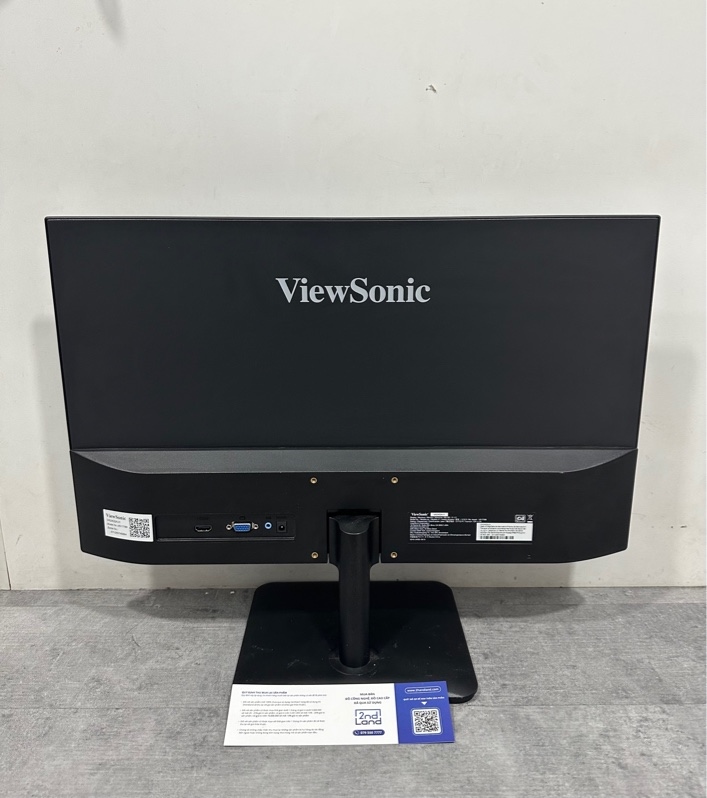 Màn hình ViewSonic VA2432A-H 120HZ 24inch (FHD/IPS/120HZ/1MS) Model VS17789 - Màu đen - Ngoại hình 97% - Kèm box + Chân đế + Nguồn + HDMI
