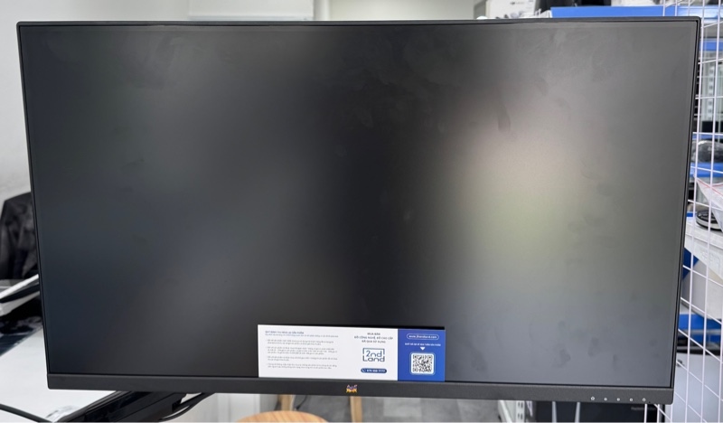 Màn hình ViewSonic VA2732A-H 120HZ 27 inch (FHD/IPS/120HZ/1MS) - Màu đen - Ngoại hình 99% - Fullbox thiếu 1 ốc gắn chân