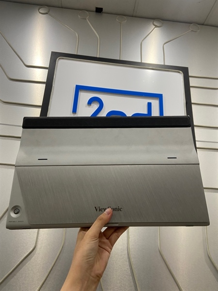 Màn hình ViewSonic VG1655 15.6 inch - Màu đen xám - Ngoại hình 98% - Bung giá đỡ - Kèm nguồn