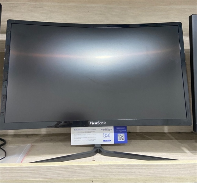 Màn hình Viewsonic VX2458-C-MHD - 24 inch - Màu đen - Ngoại hình: 97% - 3 điểm chết pixel , tối 4 góc - Kèm nguồn - không bảo hành