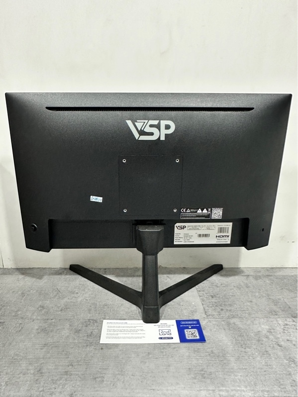 Màn hình VSP IP2404S 23.8" IPS FHD 120Hz, HDMI VGA - Màu đen - Ngoại hình 97% - Kèm nguồn + HDMI