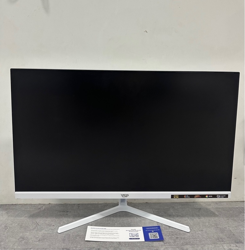 Màn Hình VSP V2510F1 (25 inch / VA / FHD / 100Hz / 1ms) - Màu trắng - Ngoại hình 97% - Kèm nguồn + HDMI