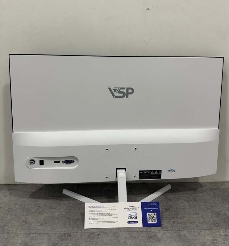 Màn Hình VSP V2510F1 (25 inch / VA / FHD / 100Hz / 1ms) - Màu trắng - Ngoại hình 97% - Kèm nguồn + HDMI