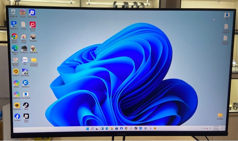 Màn hình Xiaomi Monitor A27i - 27 inch - 100hz - Màu đen - Ngoại hình: 98% - Màn ám vàng nhẹ - FullBox