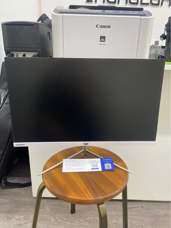 Màn VSP ThinkVision V2211S - FullHD/VA/60Hz - Màu trắng - Ngoại hình 98% - 1 hạt bụi trong - Kèm dây nguồn