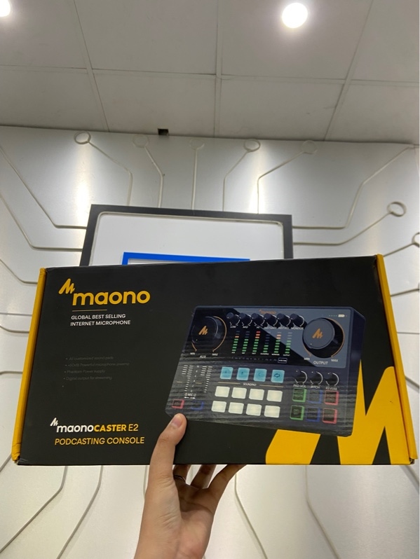 Maonocaster AME2 - Màu đen - Ngoại hình: 97.5% - Kèm Box + nguồn + dây 3.5mm