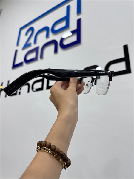 Mắt kính Xiaomi Smart Audio Glasses - Màu đen - Ngoại hình 98% - Body, kèm sạc 1