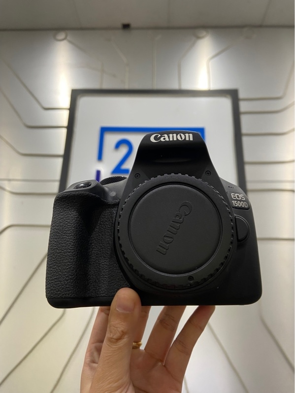 Máy Ảnh Canon 1500D - Màu đen - Ngoại hình: 98% - Kèm 1 pin + 1 sạc