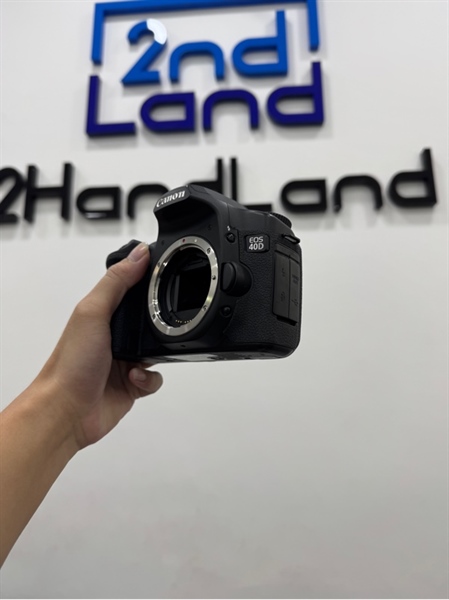 Máy ảnh Canon 40D - Màu đen - Ngoại hình 97% - Kèm sạc + 1 pin + 1 thẻ + lens Minolta AF 100-300mm F4.5-5.6 D bụi nhiều mốc hư Af 1