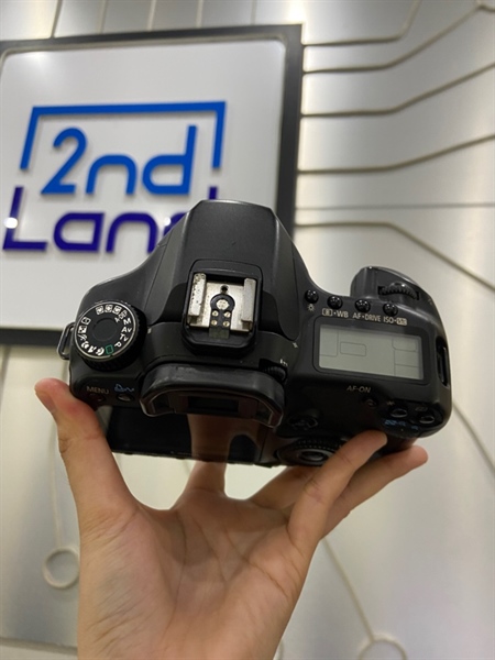 Máy ảnh Canon 40D - Màu đen - Ngoại hình: 97% - mất đệm cao su, gương lật bụi - Kèm 2 pin + thẻ CF 4GB 2