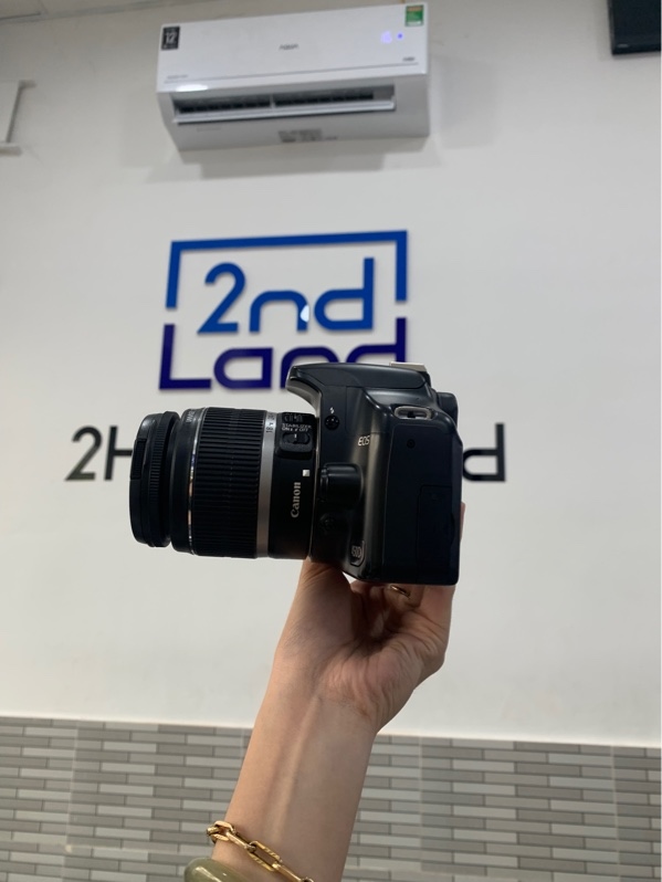 Máy ảnh Canon 450D - 7K shot - Màu đen - Ngoại hình: 97% - Kèm lens kit 18-55mm IS bụi trong + 2 pin + sạc
