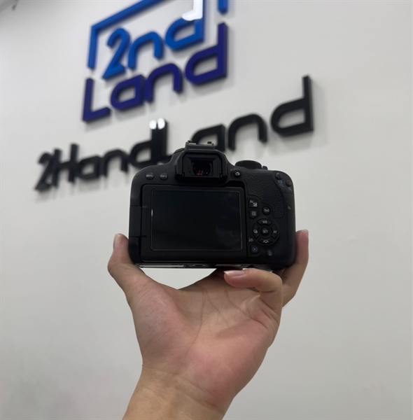Máy ảnh Canon 800D - Màu đen - Ngoại hình 98% - Kèm túi + 1 pin + 1 sạc 2