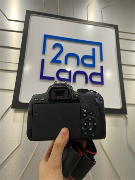 Máy ảnh Canon 800D - Màu đen - Ngoại hình: 98% - Kèm túi + 1 sạc + 1 Pin 3
