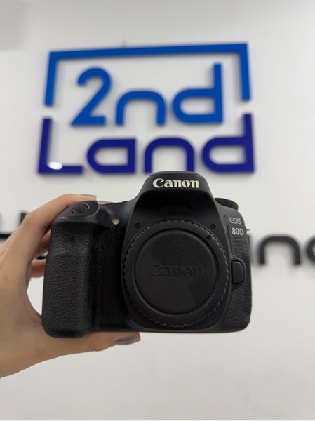 Máy ảnh Canon 80D - Màu đen - Ngoại hình 98% - Kèm 1 sạc , 1 pin