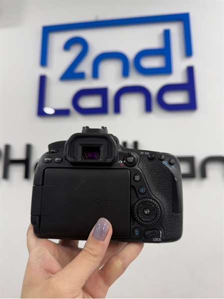 Máy ảnh Canon 80D - Màu đen - Ngoại hình 98% - Kèm 1 sạc , 1 pin 2