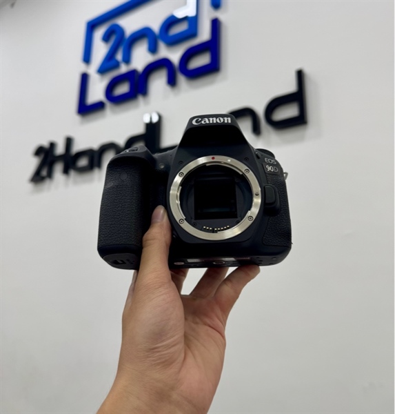 Máy ảnh Canon 90D - Màu đen - Ngoại hình 99% - Kèm sạc + 1 pin