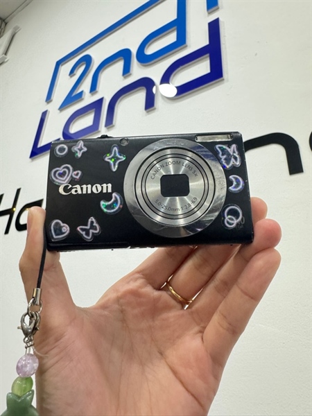 Máy ảnh Canon A2300 - Màu đen - Ngoại hình: 97% - Trầy xước màn, trầy kính + lens - Body, kèm sạc, thẻ nhớ 512GB, đầu chuyển đọc thẻ