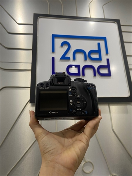 Máy ảnh Canon EOS 1000D - Màu đen - Ngoại hình: 98% - Màn rộp bụi nhẹ - Body - Kèm 1 pin 1