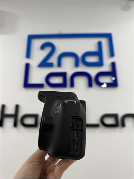 Máy ảnh Canon EOS 1200D - Màu đen - Ngoại hình 97% - Mất nắp sạc , màn ám hồng - Kèm 3 pin , 1 sạc 1