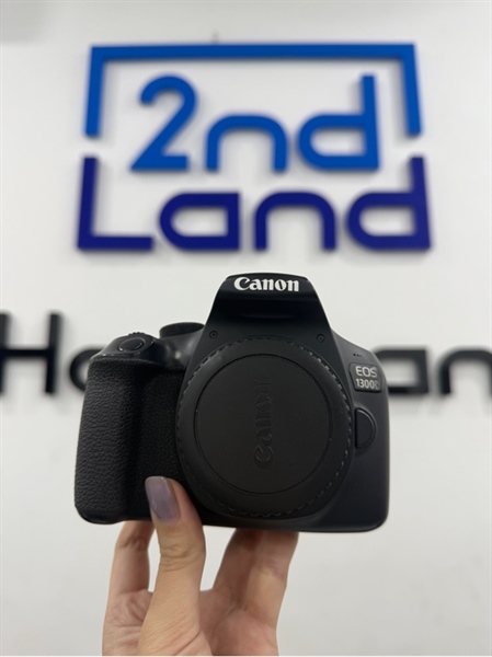 Máy ảnh Canon EOS 1300D - Màu đen - Ngoại hình 98% - Kèm 1 pin , 1 sạc