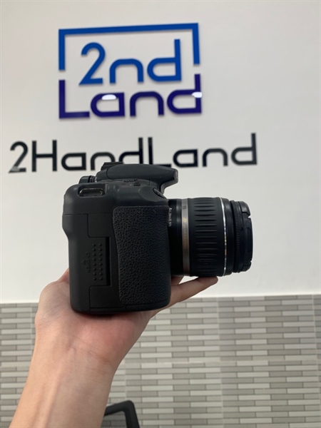 Máy ảnh Canon EOS 20D - Màu đen - Ngoại hình: 97% - Body, kèm lens kit 18-55mm, pin sạc linh kiện + 2 thẻ nhớ CF 256mb và 2gb 1