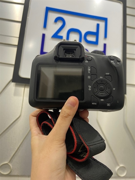 Máy ảnh Canon EOS 3000D - Màu đen - Ngoại hình: 98% - Kèm 1 pin + 1 sạc + 1 thẻ nhớ 16gb 1