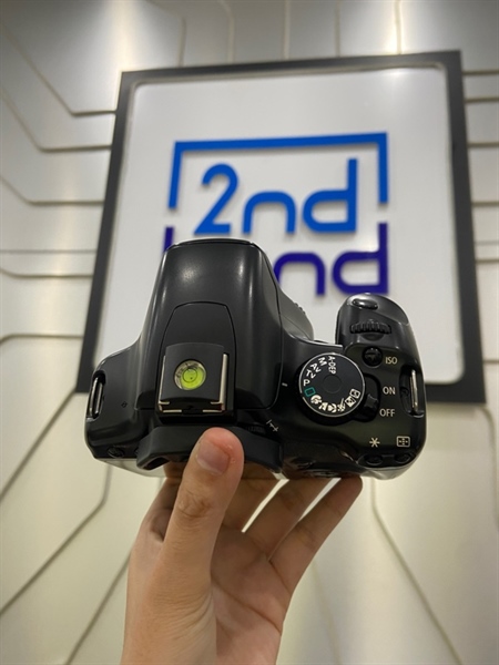 Máy ảnh Canon EOS 450D - Màu đen - Ngoại hình: 98% - Màn rộp - Kèm 1 pin + 1 thẻ nhớ 32GB + sạc 2