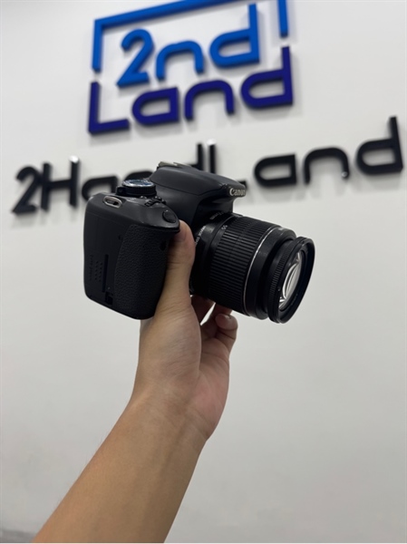 Máy ảnh Canon EOS 600D - Màu đen - Ngoại hình 97% - Màn chết pixel, liệt nút AF - Kèm sạc + 1pin + lens Canon EF-S 18-55mm 1:3.5-5.6 IS II 1