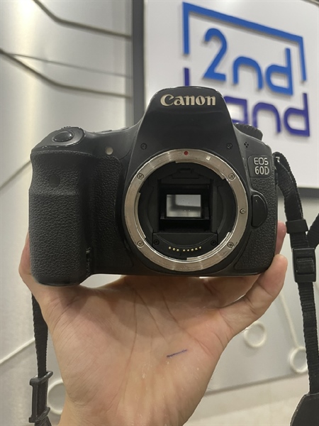 Máy ảnh Canon EOS 60D - Màu Đen - Ngoại hình 97% - Kèm 1 Pin + 1 Sạc
