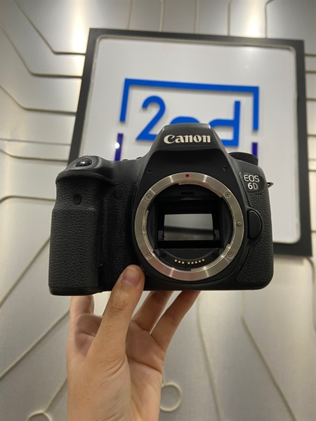 Máy ảnh Canon EOS 6D - Màu đen - Ngoại hình: 98% - Màn rộp bụi, lỗi màn - Kèm 1 pin + sạc