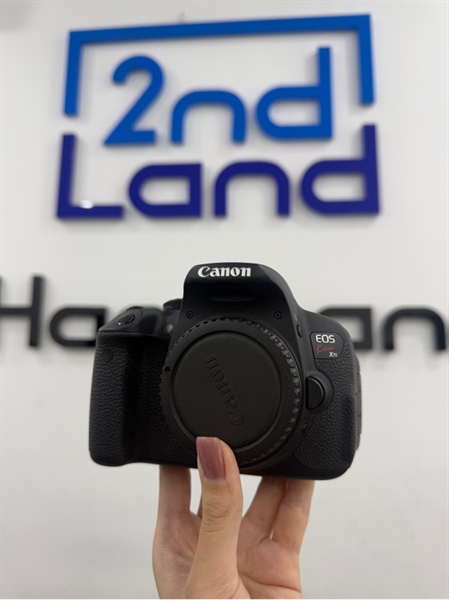 Máy ảnh Canon EOS Kiss X7i(700D) - 20K Shot - Màu đen - Ngoại hình 98% - Màn ám vàng , bụi viewfinder - Kèm 1 pin , 1 sạc , lens kit 18-135 EFS, f3.5-5.6is