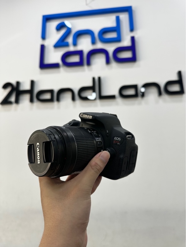 Máy ảnh Canon EOS Kiss X7i (EOS 700D) - Màu đen - Ngoại hình 97% - Ống ngắm bụi, màn ám vàng - Kèm 1 pin + Sạc + Lens kit 18-55mm is stm
