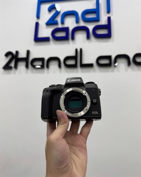 Máy ảnh Canon EOS M5 - Màu đen - Ngoại hình 98% - Kèm sạc + 1 pin + 1 lens kit 15-45mm IS STM 2