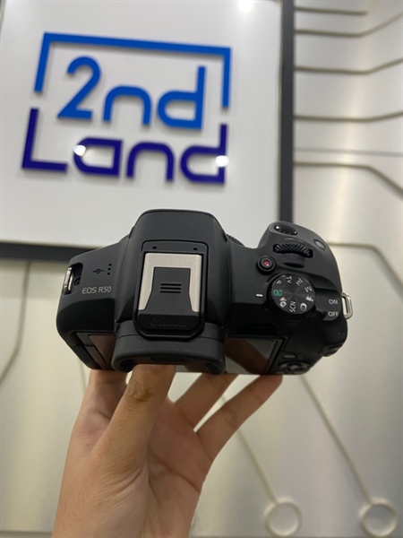 Máy ảnh Canon EOS R50 - Màu đen - Ngoại hình: 99% - FullBox + lens kit canon RF-S 18-45mm F4.5-6.3 IS STM 2