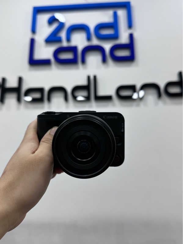 Máy ảnh Canon EOS R50 V - Màu đen - Ngoại hình 98.5% - Kèm túi + Sạc + 1 pin + 1 micro Ulanzi + Lens Canon RF-S 14-30