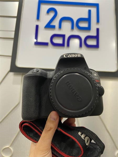 Máy ảnh Canon EOS Rebel SL2 - Màu đen - Ngoại hình: 98% - Kèm 1 pin + sạc