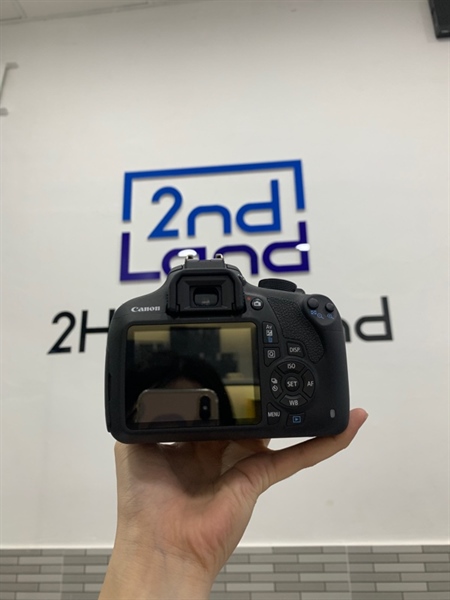 Máy ảnh Canon EOS Rebel T5 (1200D) - Màu đen - Ngoại hình: 98% - Fullbox, kèm lens kit 2